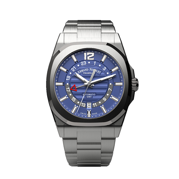 Armand Nicolet J09 GMT A663AAA-BU-MA4670A - 41mm