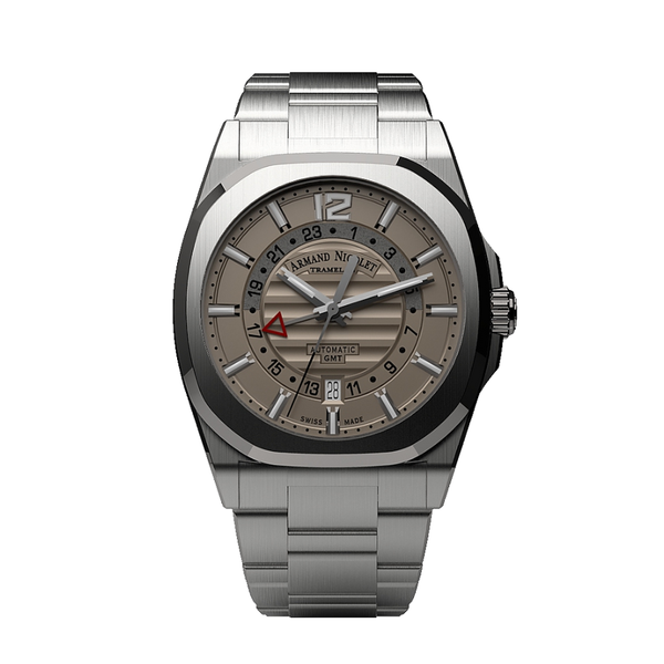 Armand Nicolet J09 GMT A663AAA-GR-MA4670A - 41mm
