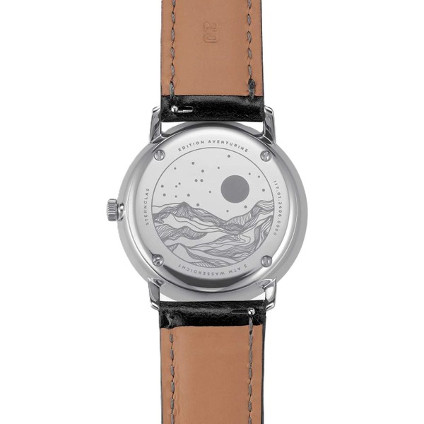 Sternglas Naos Edition Aventurine Dark Blue S01-NAN40-BR02 - 38mm