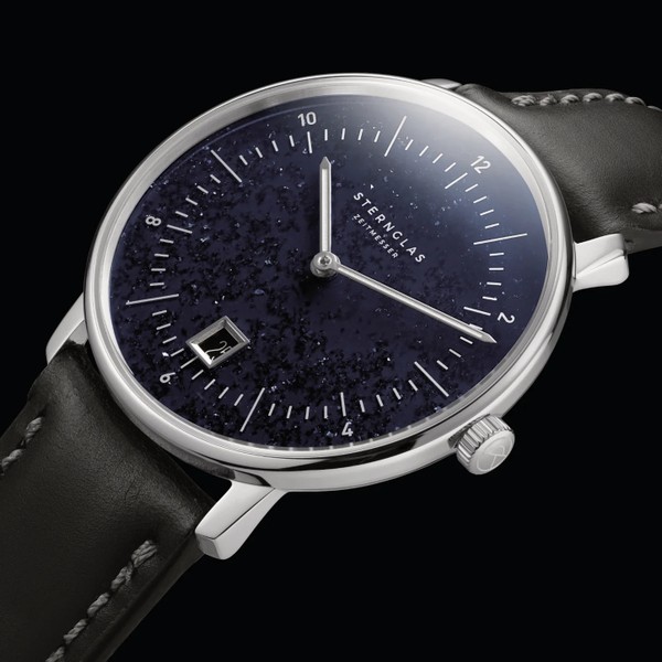 Sternglas Naos Edition Aventurine Dark Blue S01-NAN40-BR02 - 38mm