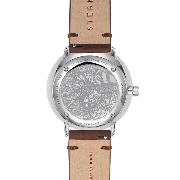 Sternglas Hamburg Automatik Silver Update S02-HH47-VI11 - 42mm