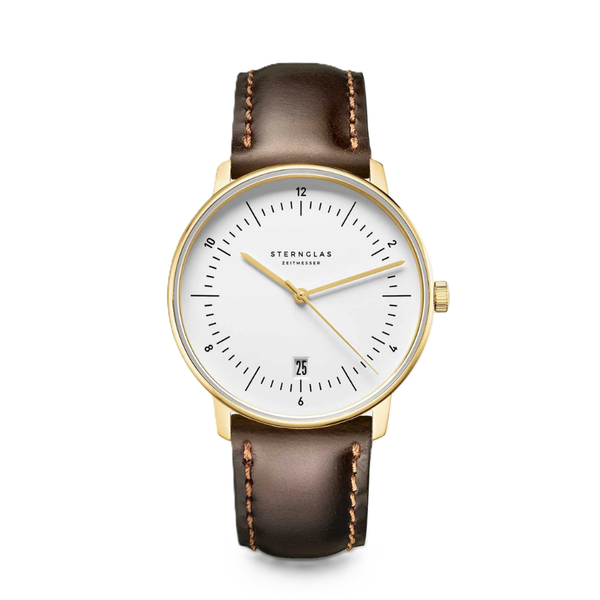 Sternglas Naos Edition Heritage White S01-NAE02-BR01 - 38mm