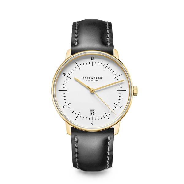 Sternglas Naos Edition Heritage White S01-NAE02-BR04 - 38mm