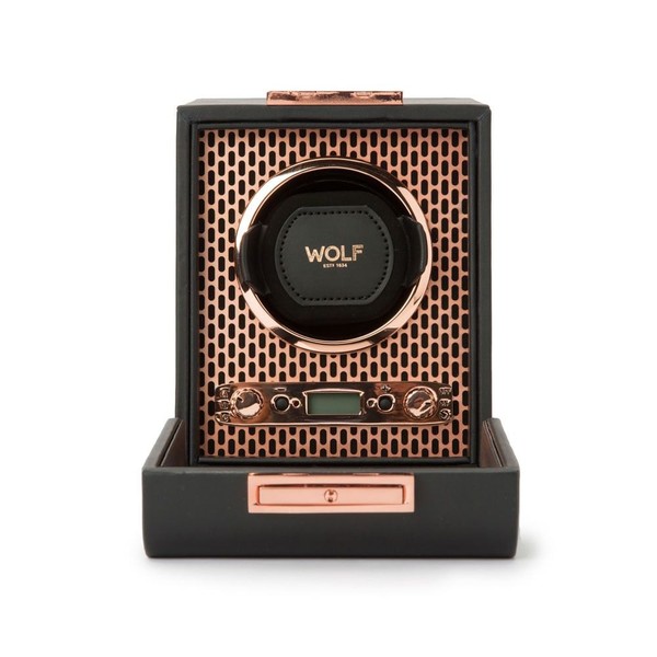 Wolf Axis Single Watch Winder Copper 469116
