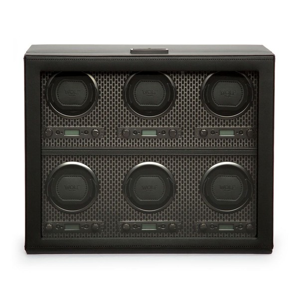 Wolf Axis 6 Piece Watch Winder Powder Coat 469603