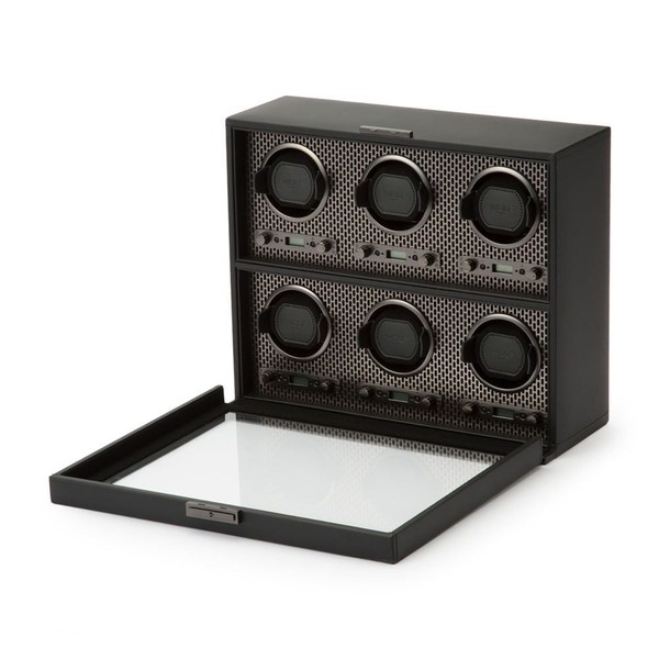 Wolf Axis 6 Piece Watch Winder Powder Coat 469603