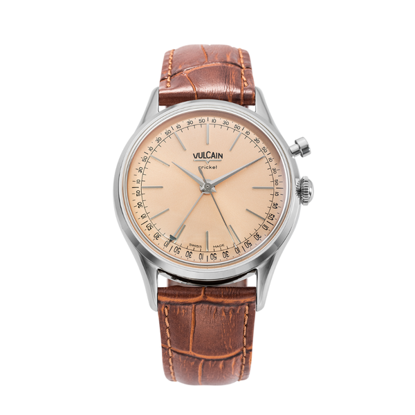 Vulcain Cricket President Pale Salmon 100273A80.BAL228 - 39mm