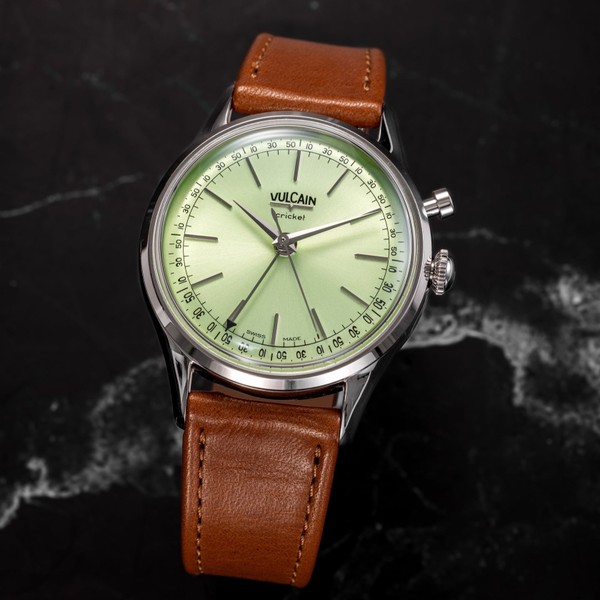 Vulcain Cricket President Pistachio Green 100273A90.BAC207 - 39mm