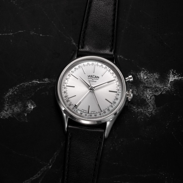 Vulcain Cricket President Silver 100273A20.BAC201 - 39mm