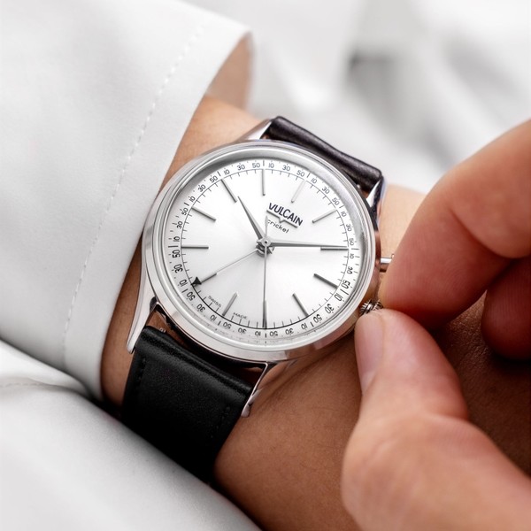 Vulcain Cricket President Silver 100273A20.BAC201 - 39mm