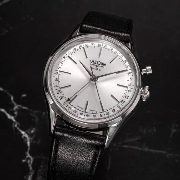 Vulcain Cricket President Silver 100273A20.BAC201 - 39mm