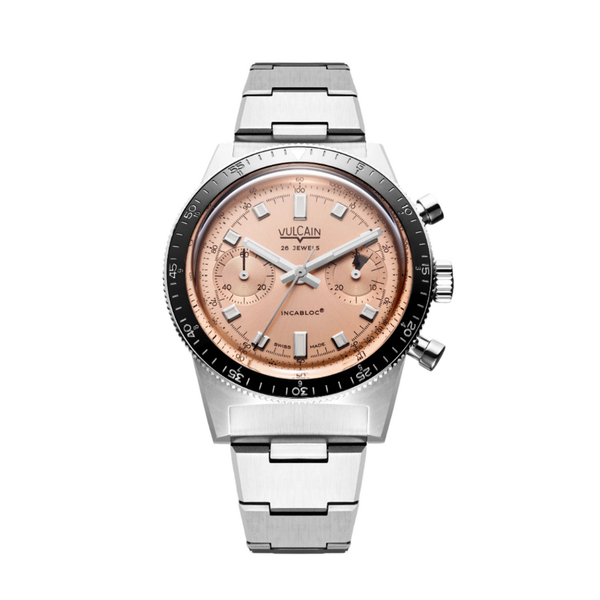 Vulcain Skindiver Chronograph Saumon 590176B87.BHM286 - 40mm
