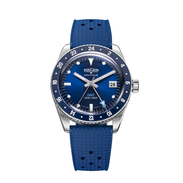 Vulcain Skindiver GMT Blue 680174B37.BAR254 - 38mm