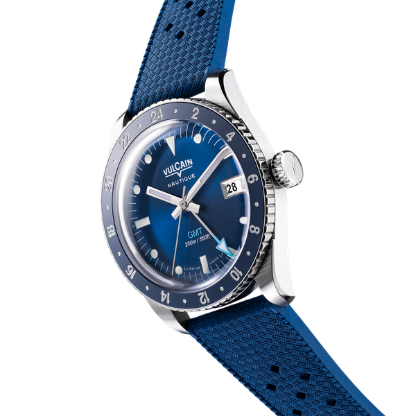 Vulcain Skindiver GMT Blue 680174B37.BAR254 - 38mm