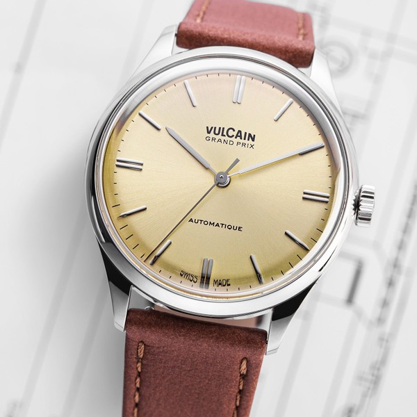 Vulcain Grand Prix Champagne 670171A70.BAC207 - 39mm