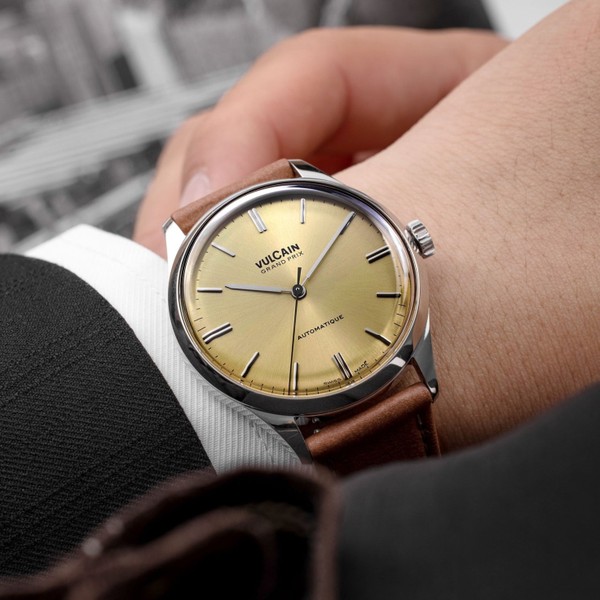 Vulcain Grand Prix Champagne 670171A70.BAC207 - 39mm