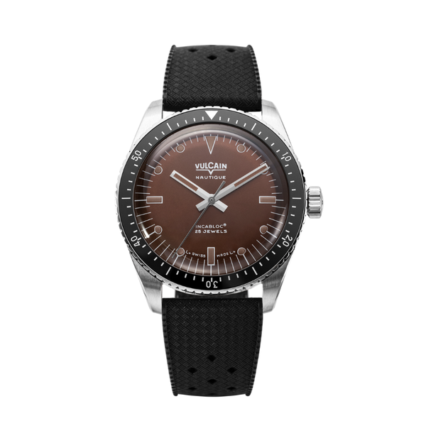 Vulcain Skindiver Nautique Brown 660170A47.BAR200 - 38mm