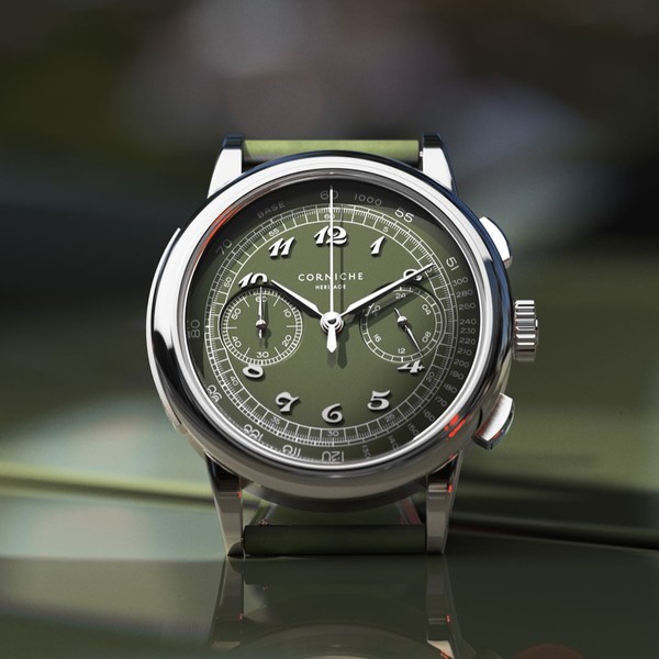 Corniche Heritage Chronograph Conifère II Chronograph - 39mm