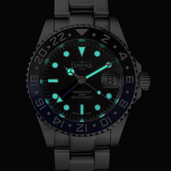 Davosa Ternos Ceramic GMT 161.590.04.w - 40mm