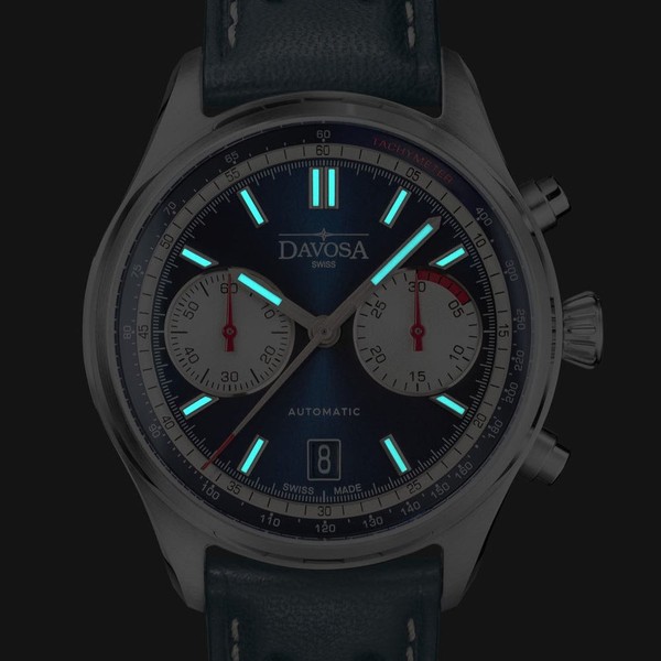 Davosa Newton Pilot Rally Chronograph LE 161.536.45 - 42mm