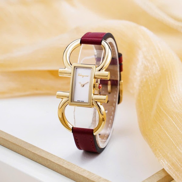 Salvatore Ferragamo Double Gancini SFDO00419 - 14x23mm