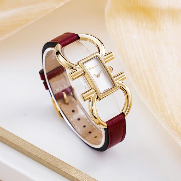 Salvatore Ferragamo Double Gancini SFDO00419 - 14x23mm