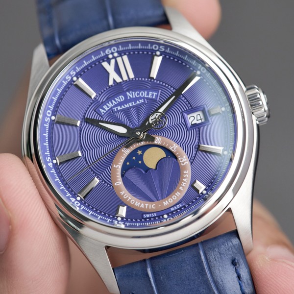 Armand Nicolet M02 A740L-BU-BP22740UAU - 41mm