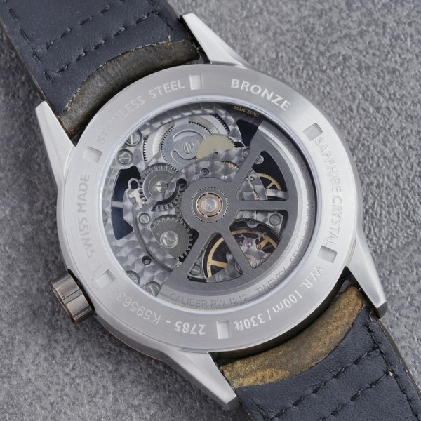 Raymond Weil Freelancer Calibre RW1212 Skeleton Automatic Bronze Watch 2785-SBC-60000 - 42mm