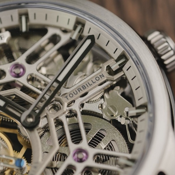 Waldhoff Quantum Ti Diamond Silver - 42mm