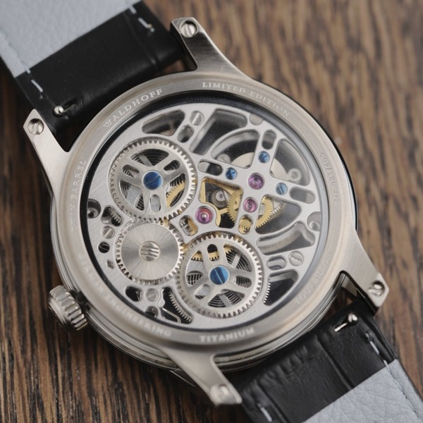 Waldhoff Quantum Ti Diamond Silver - 42mm