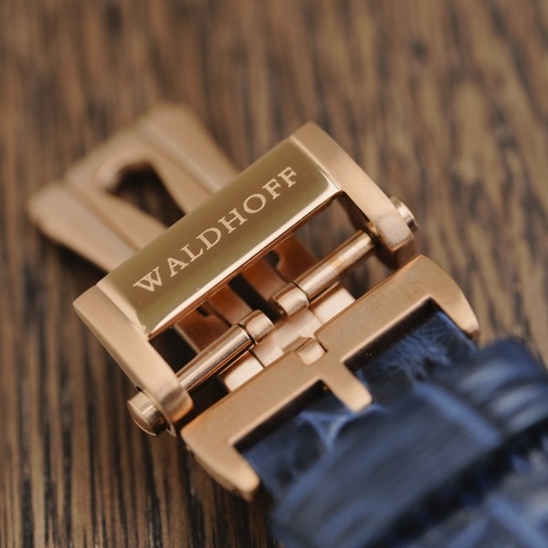 Waldhoff Ultramatic II Royal Blue RG - 42.5mm