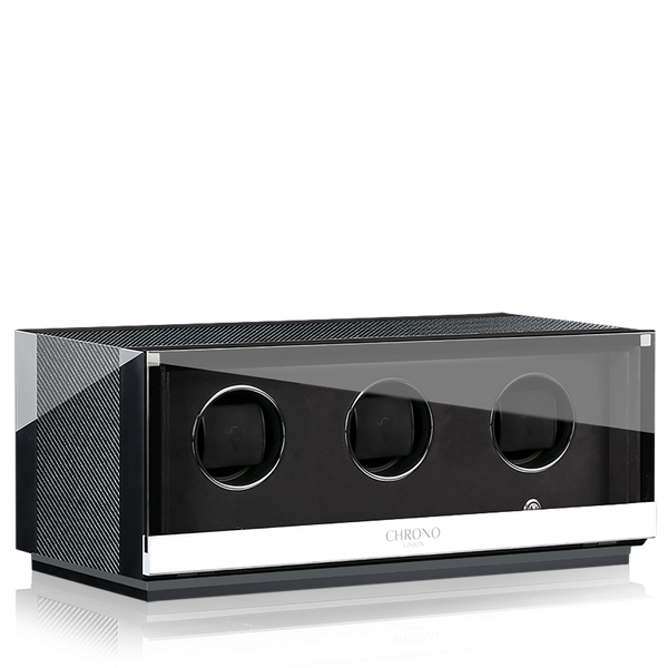 Chronovision Uhrenbeweger Ambiance III Black High Gloss Carbon Lacquer 70050-150.17.11