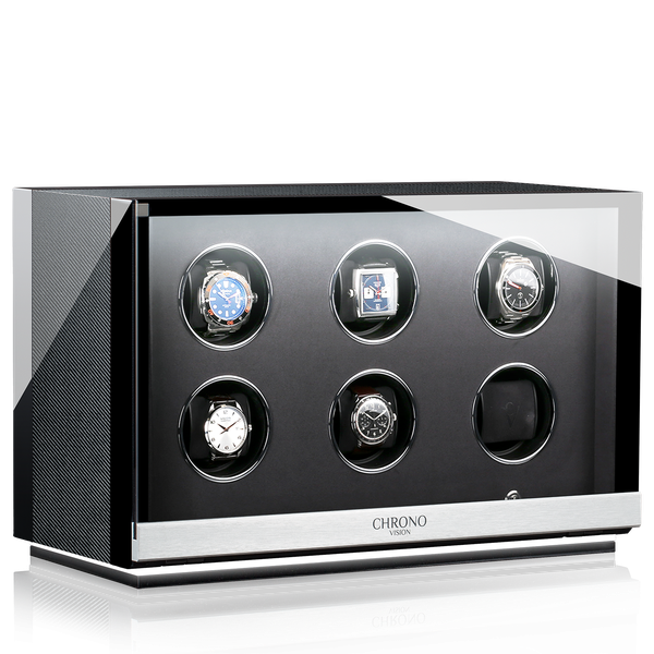 Chronovision Uhrenbeweger Ambiance VI Black High Gloss Carbon Lacquer 70050-152.17.11