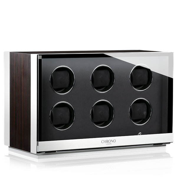 Chronovision Uhrenbeweger Ambiance VI White Silk Matt Ebony Silk Matt 70050-152.18.12