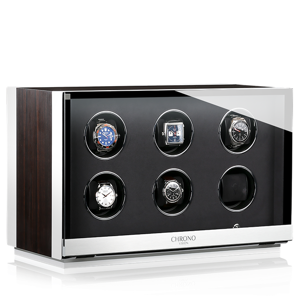 Chronovision Uhrenbeweger Ambiance VI White Silk Matt Ebony Silk Matt 70050-152.18.12