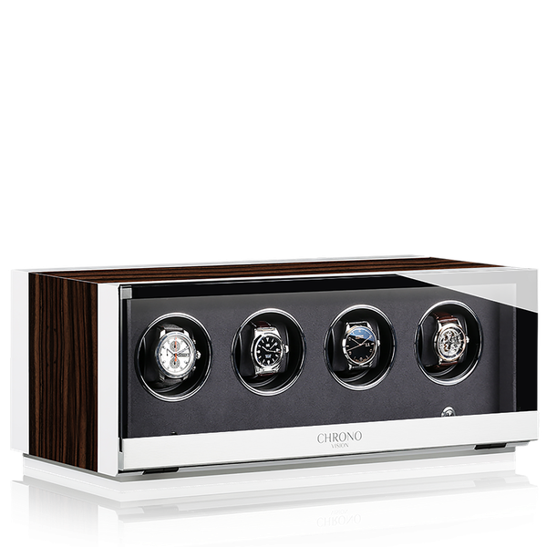 Chronovision Uhrenbeweger Ambiance IV White Silk Matt Ebony Silk Matt 70050-151.18.12