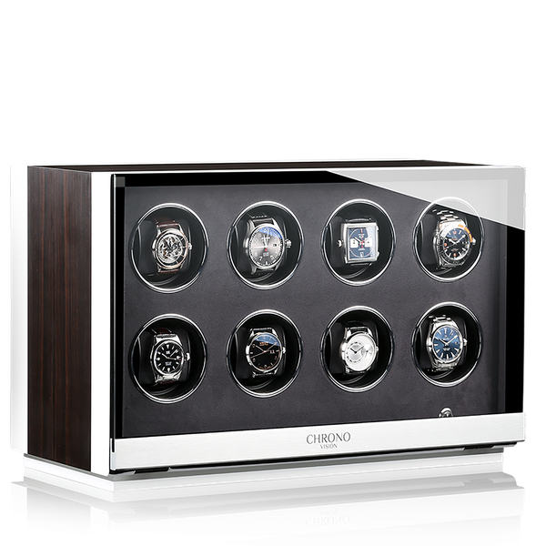 Chronovision Uhrenbeweger Ambiance VIII White Silk Matt Ebony Silk Matt 70050-153.18.12