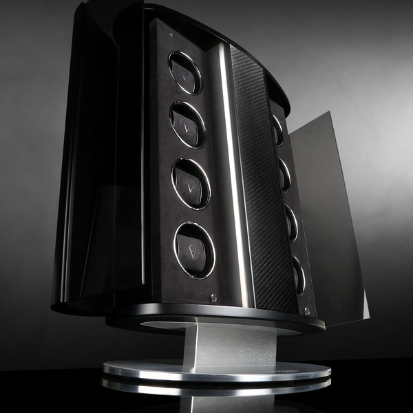 Chronovision Uhrenbeweger Prestige Carbon Lacquer Black Silk Matt 70050-180.10.17