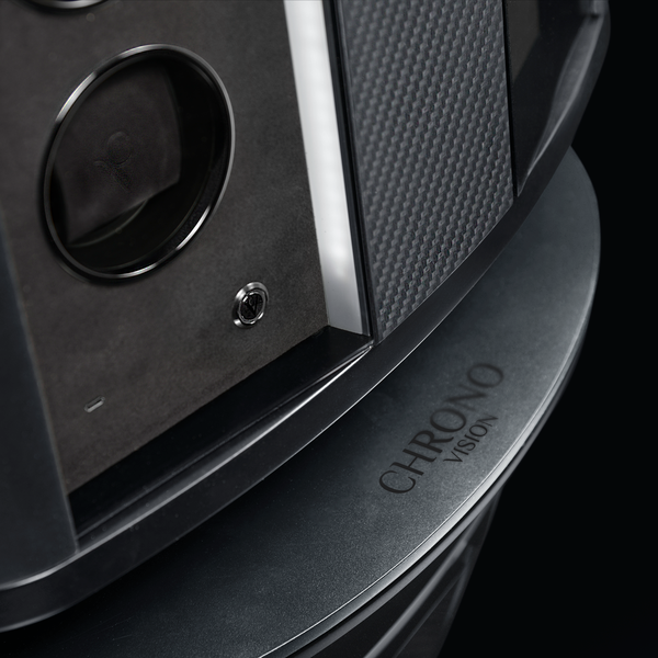 Chronovision Uhrenbeweger Prestige Carbon Lacquer Black Silk Matt 70050-180.10.17