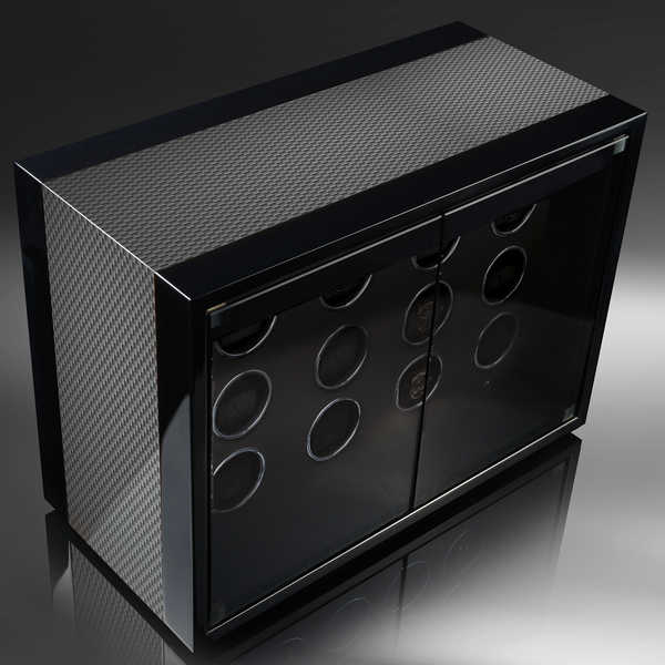 Chronovision Uhrenbeweger Ambiance XII Black High Gloss Carbon Lacquer 70050-154.17.11