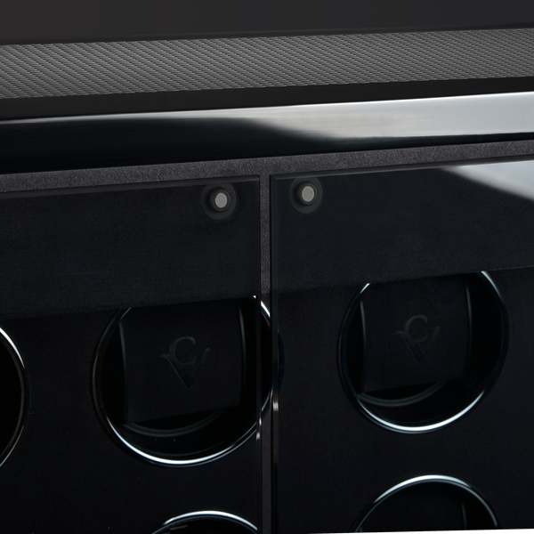 Chronovision Uhrenbeweger Ambiance XII Black High Gloss Carbon Lacquer 70050-154.17.11