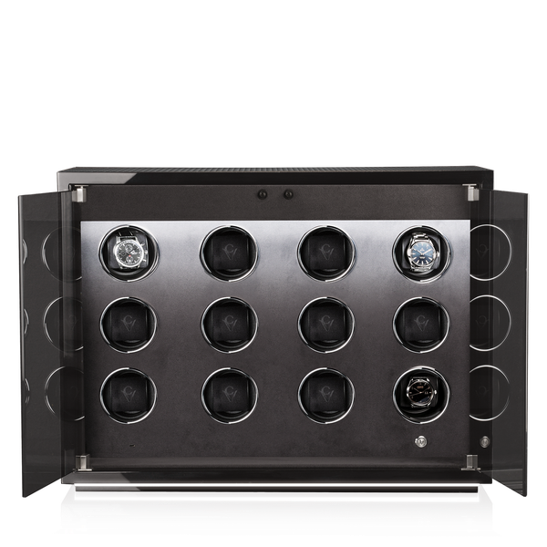 Chronovision Uhrenbeweger Ambiance XII Black High Gloss Carbon Lacquer 70050-154.17.11