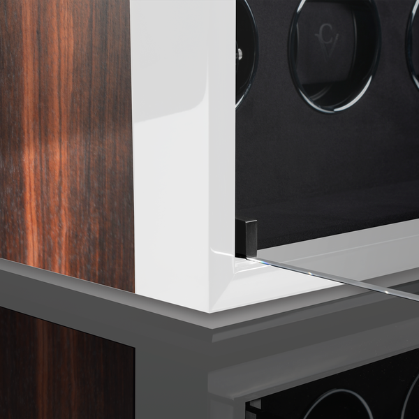 Chronovision Uhrenbeweger Ambiance XII White Silk Matt Ebony Silk Matt 70050-154.18.12