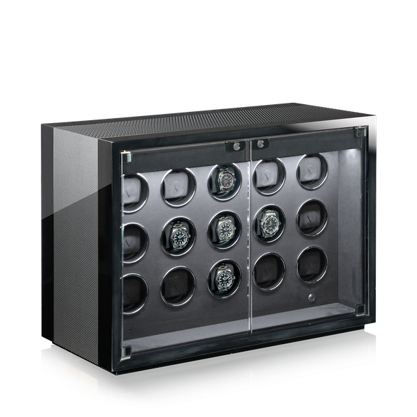 Chronovision Uhrenbeweger Ambiance XV Guard Black High Gloss Carbon Lacquer 70050-157.17.11