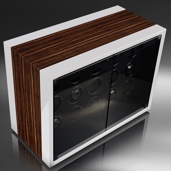 Chronovision Uhrenbeweger Ambiance XV Guard White Silk Matt Ebony Silk Matt 70050-157.18.12