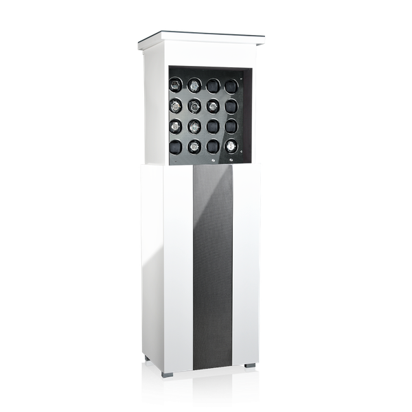 Chronovision Uhrenbeweger Empire Guard White High Gloss Carbon Lacquer 70050-104.17.13