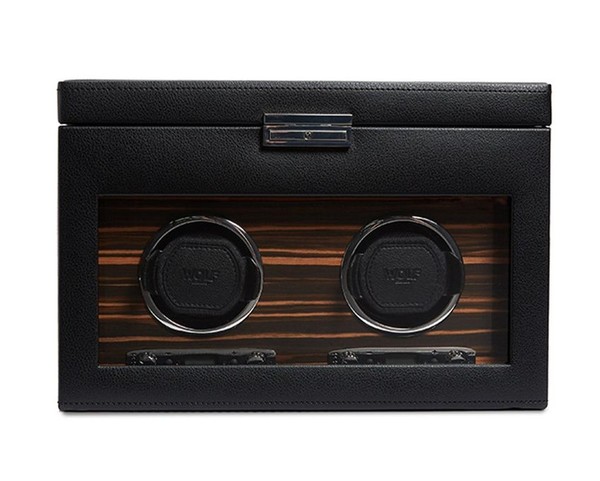 Wolf Roadster Double Watch Winder with Storage 457256