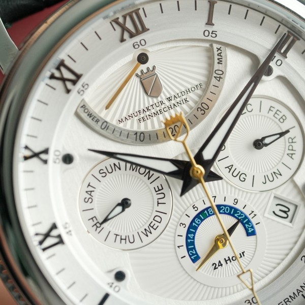 Waldhoff Multimatic Diamond Silver 03A - 42.5mm