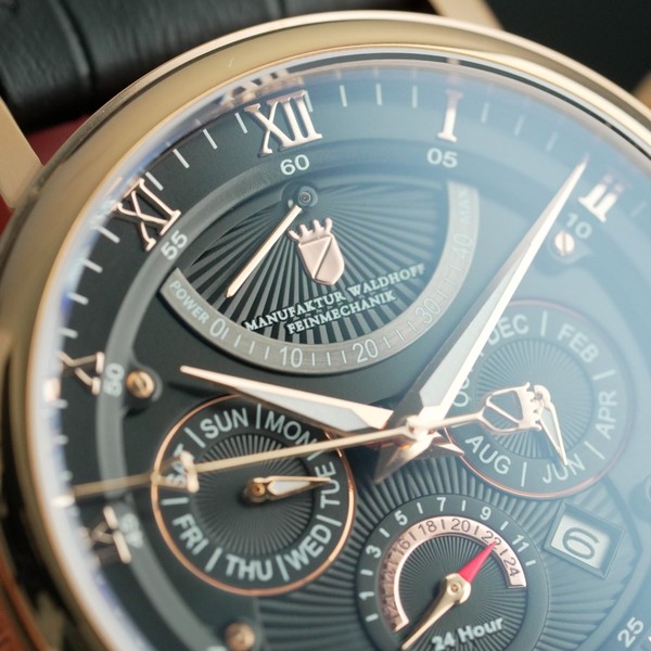 Waldhoff Multimatic Rose Gold Obsidian Black 03D - 42.5mm