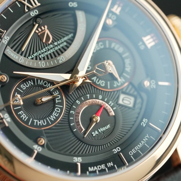 Waldhoff Multimatic Rose Gold Obsidian Black 03D - 42.5mm